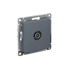 Розетка телевизионная оконечная TV AtlasDesign 1дБ механизм грифель SE ATN000791