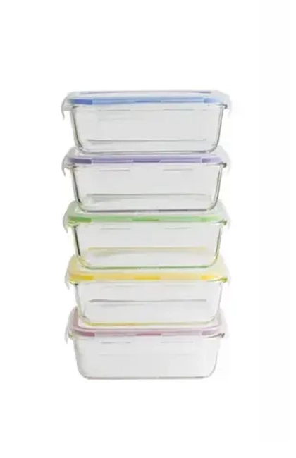 Набор из пяти пищевых контейнеров Pebbly, 850 мл