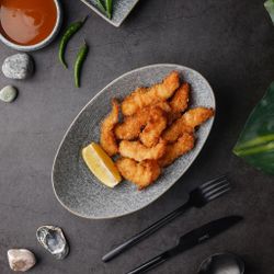 Салатник 410 мл 22,7*14,5 см h6,8 см Side Up Stone Untouched Taiga P.L. [1]