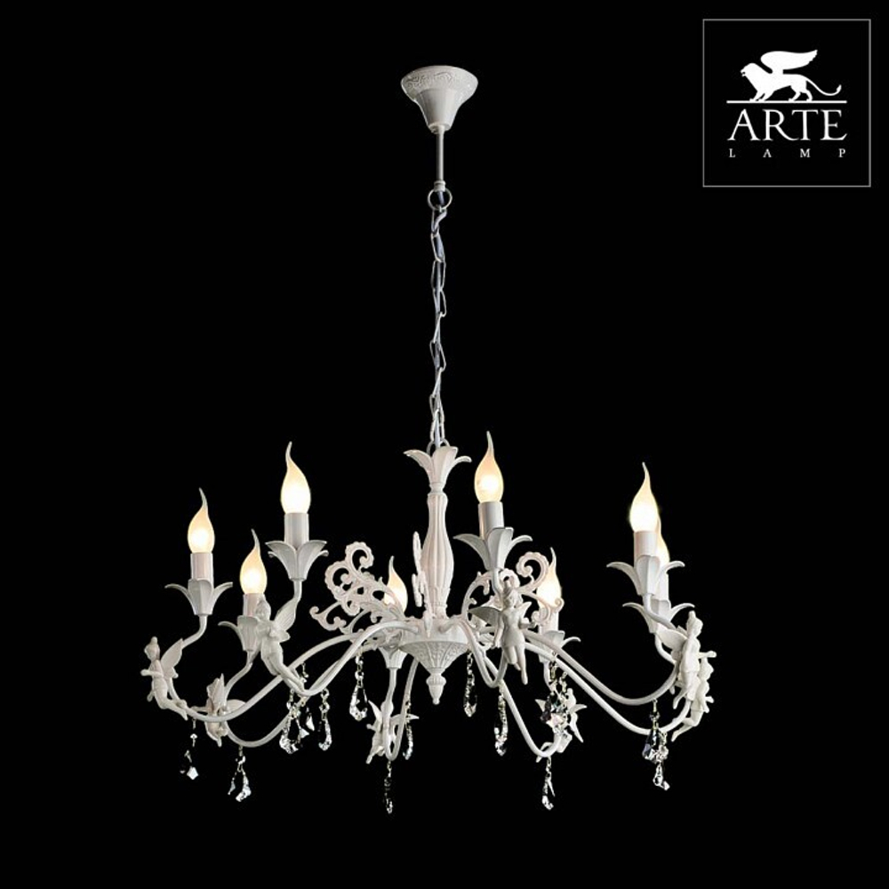 Подвесная люстра Arte Lamp A5349LM-8WH