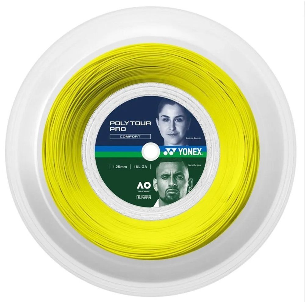 Струны для тенниса YONEX POLYTOUR DRIVE В нарезке (1 натяжка) 12 м