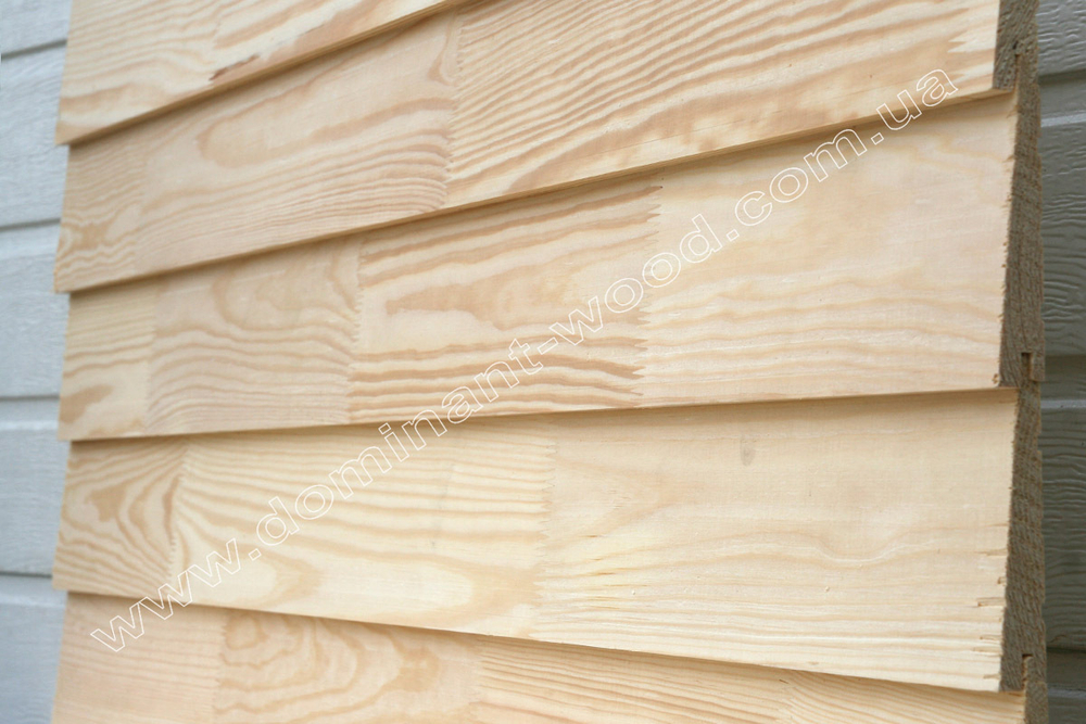 Вагонка американка 14х140х3000 мм хвоя массив сорт АВ Цена за м²