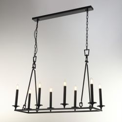 Citilux Маркиз CL471245 Люстра замковая подвесная Чёрная