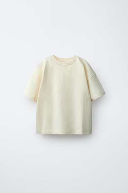 ZARA НАБОР ИЗ ТРЕХ ФУТБОЛОК В ПОЛОСКУ И ОДНОТОННЫХ, СИНИЙ