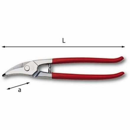 206 B Ножницы для листовой стали, с левосторонними лезвиями , USAG (Италия)