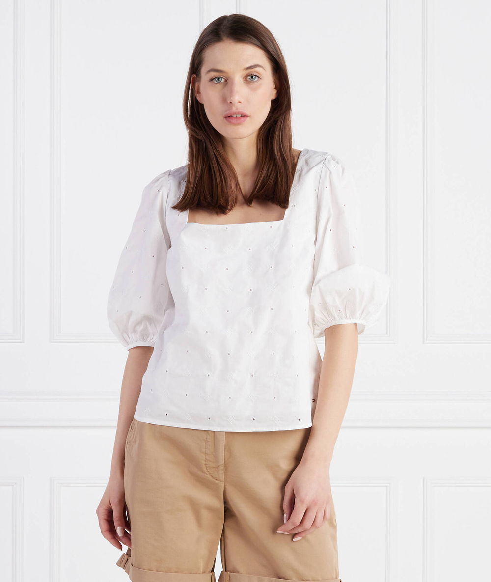 Блузка AMD ORG CO Tommy Hilfiger - белый(WW0WW38741)