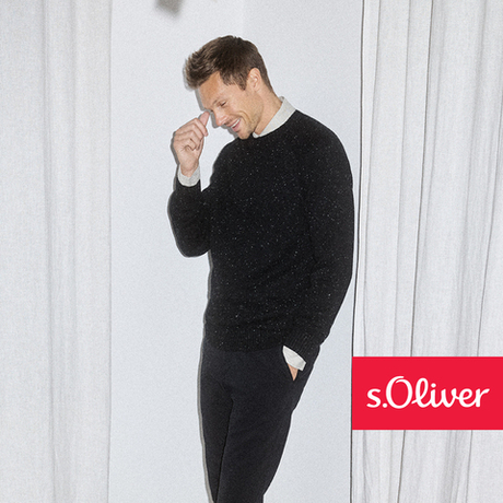 Структурированный вязаный свитер