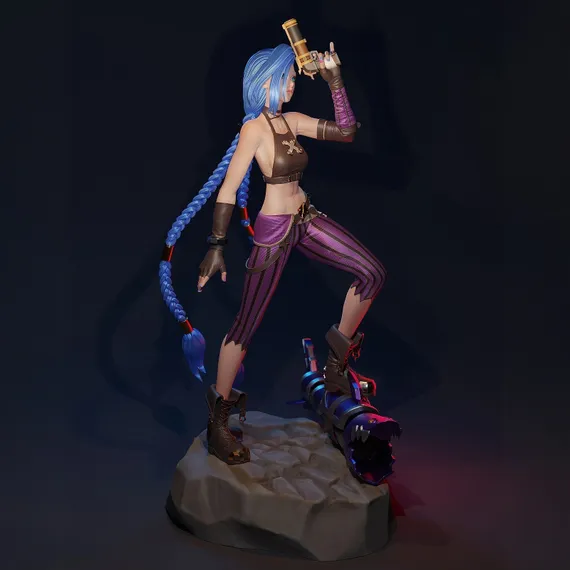 Jinx with nsfw ver. - Arcane