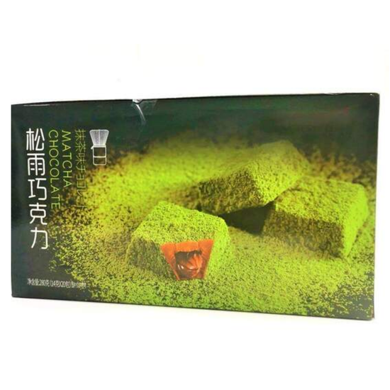 Шоколад Maxiaodi трюфельный со вкусом матча, 23 гр (Китай)