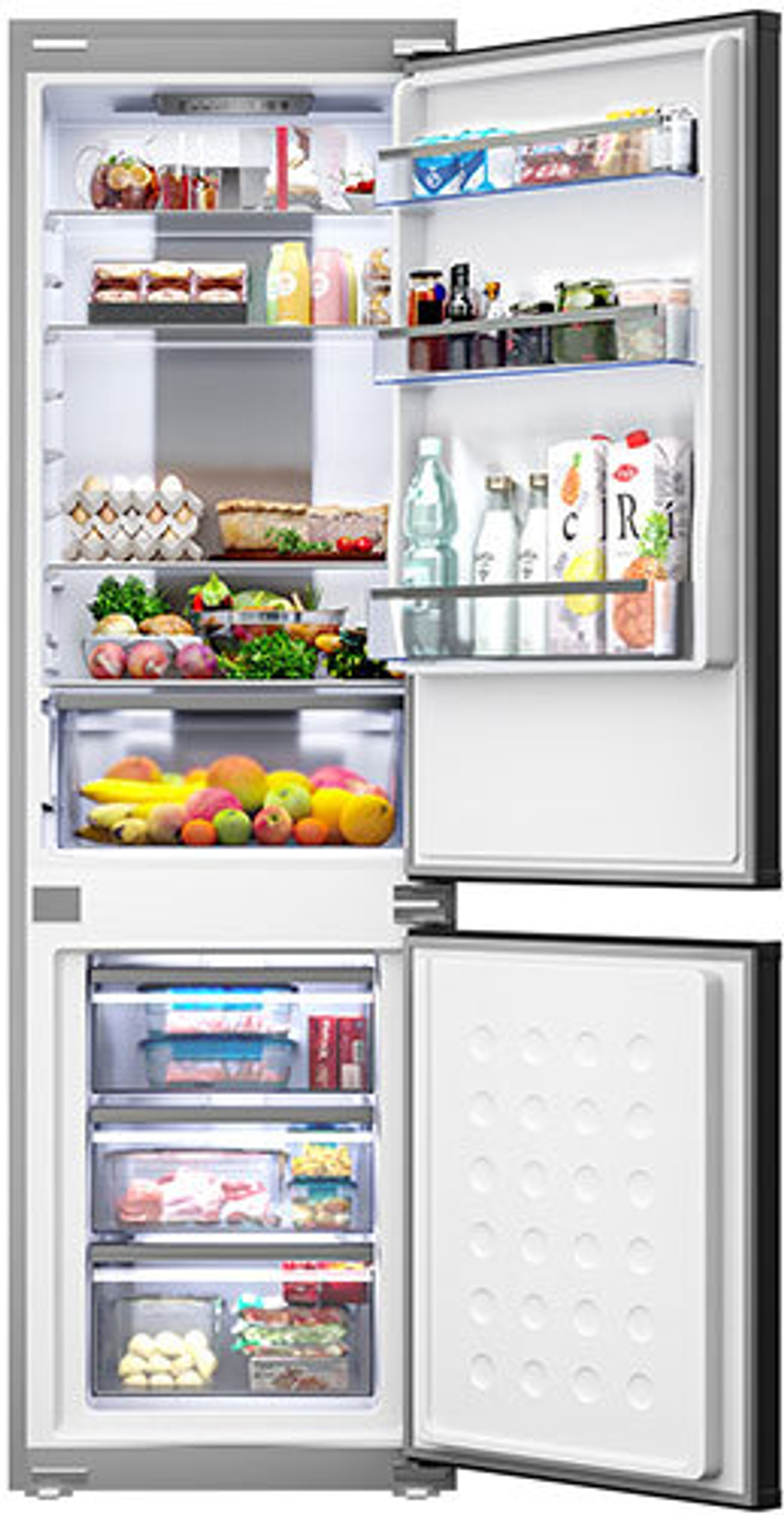 Встраиваемый двухкамерный холодильник LEX LBI177.3D