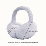 Наушники для занятия спортом. Меховые теплые уютные пастельно-розовые наушники, демисезон/зима, мультиколор