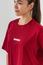 Футболка Oversized T-Shirt GYM ESSENTIALS 381 Красная