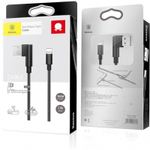 Кабель 1m Type-C/Lightning 2A CALWT-01 Baseus black