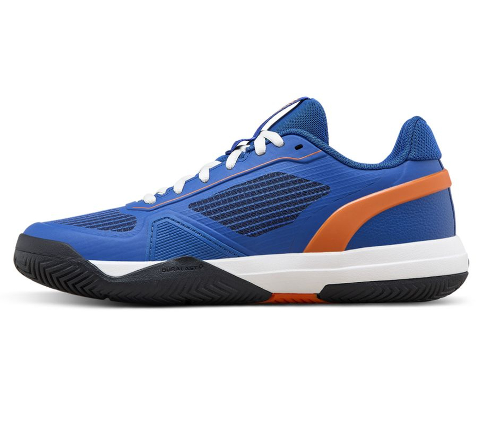Детские Кроссовки теннисные  Wilson Rush Pro 5 JR - blue/white/original