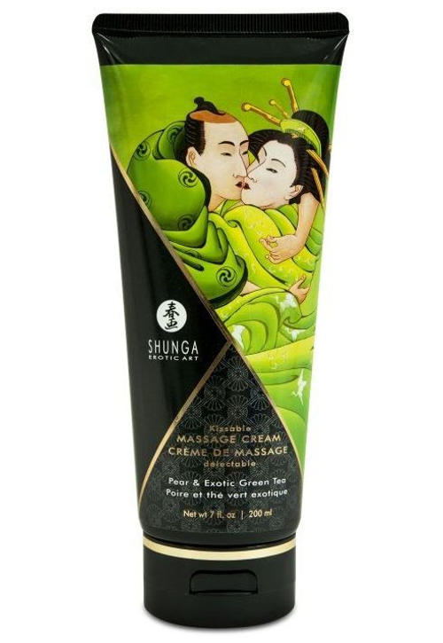 Массажный крем для тела с ароматом груши и зелёного чая Pear   Exotic Green Tea - 200 мл.