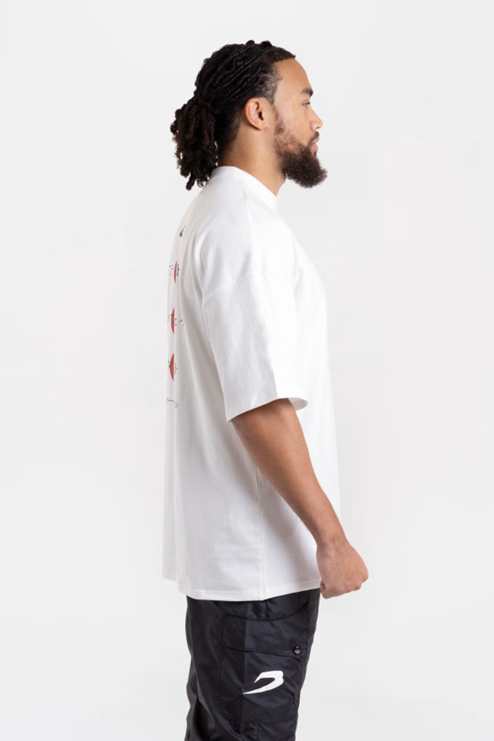 Футболка Nakatani x BOXRAW Oversized белая