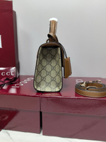 Padlock top handle bag