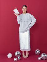 ЮБКА В ПАЙЕТКАХ SILVER