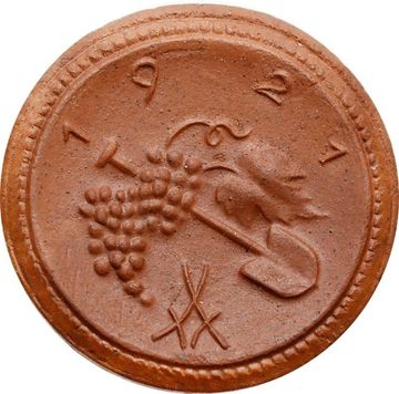 50 пфеннигов 1921 Германия (нотгельд Саксония), фарфор