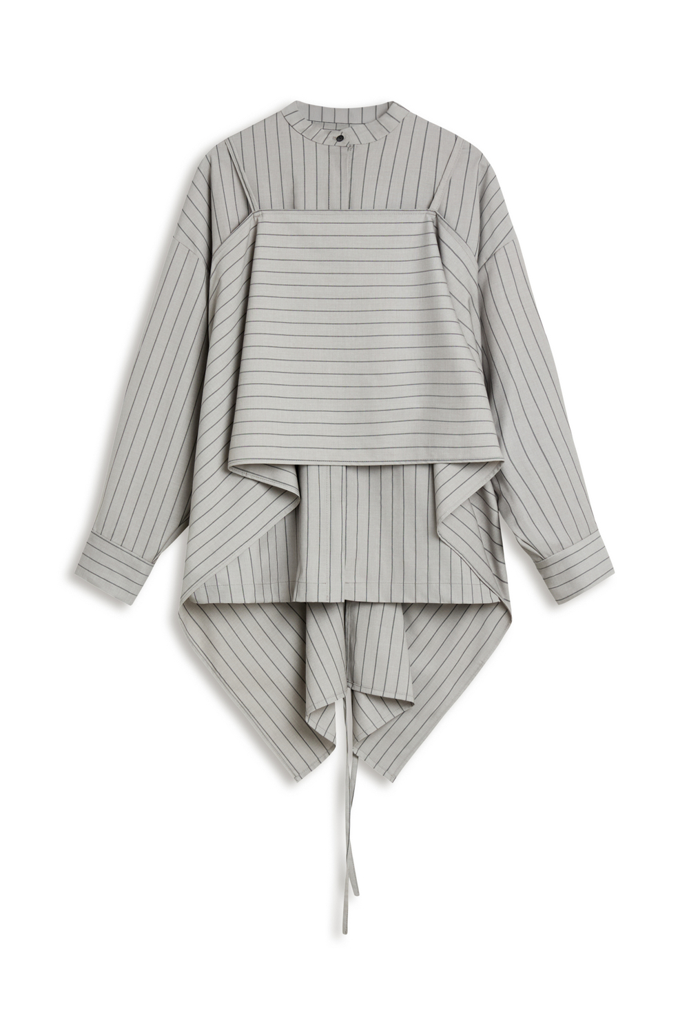 Рубашка 2в1 серая