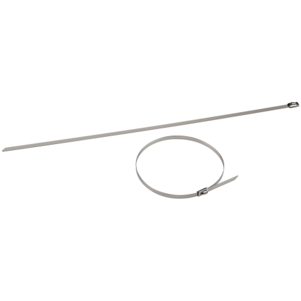 Кабельная стяжка (хомут) стальная AISI 304 ЭРА NO-225-237 4.6 x 300 мм 50 шт | Кабельные стяжки (хомуты) стальные