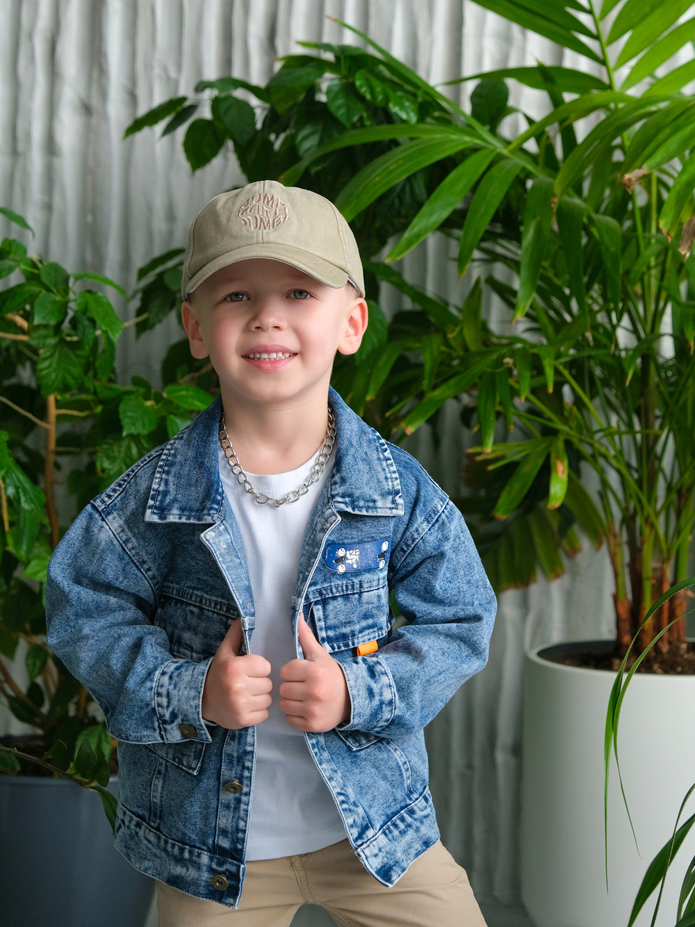 Кепка Jumbi (Бежевый меланж)