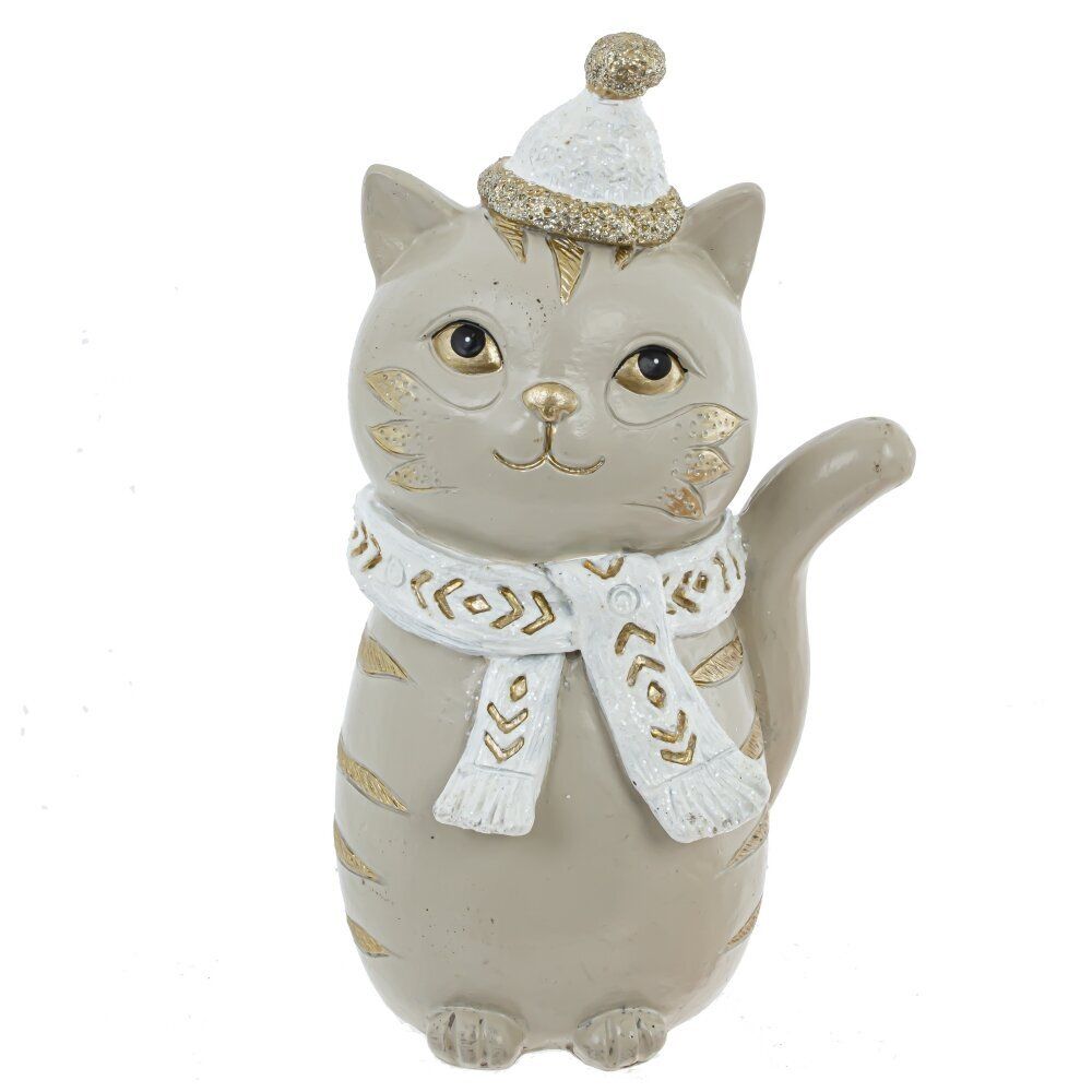 GAEM Фигурка декоративная "Кот", L9 W9 H18 см, 2в.