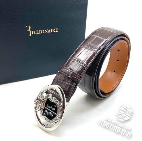 Ремень Billionaire из кожи крокодила