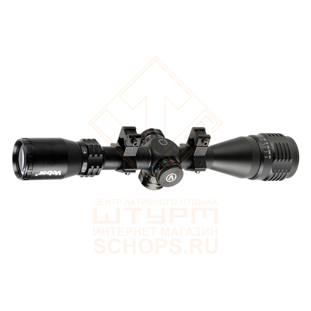 Прицел оптический Veber Пневматика 3-9x40 АОЕ RG