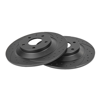 Диск тормозной GANZ задний перфорированный PRO-Line с покрытием (комплект - 2 шт) MAZDA CX-5 Арт.: GIJ10132S