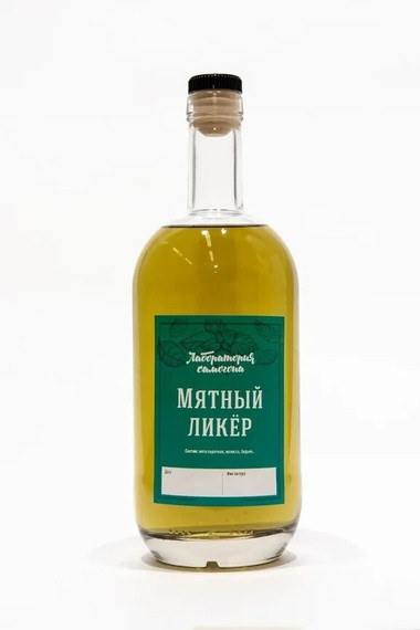Мятный ликёр / набор трав и специй для настаивания алкоголя