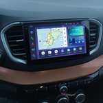 Магнитола для Lada Vesta NG 2023+ (ШГУ, рамка серебристо-черная 9) - Teyes CC3-2K-360 на Android 10, 2K QLED, 6Гб+128Гб, CarPlay, 4G SIM-слот, 4 камеры в комплекте