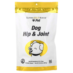 California Gold Nutrition, Pet, добавка для собак, для бёдер и суставов, 120 жевательных таблеток, 300 г (10,58 унции)