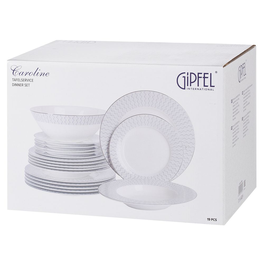 Сервиз столовый Gipfel Caroline 42930 19 предметов