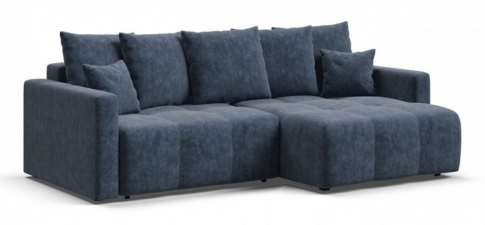 Угловой диван Босс Тренд Велюр Роял топаз