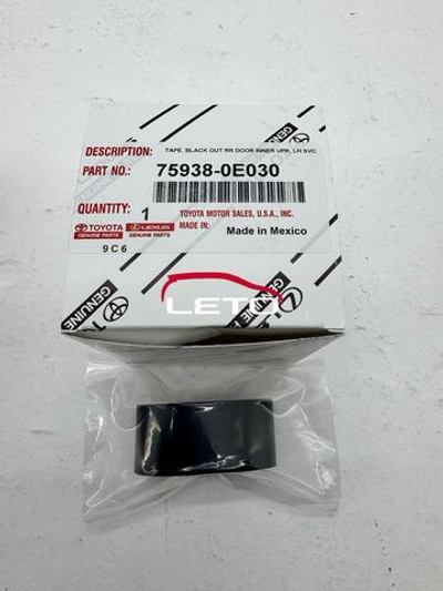 TAPE, BLACK OUT RR D75938-0E030 759380E030