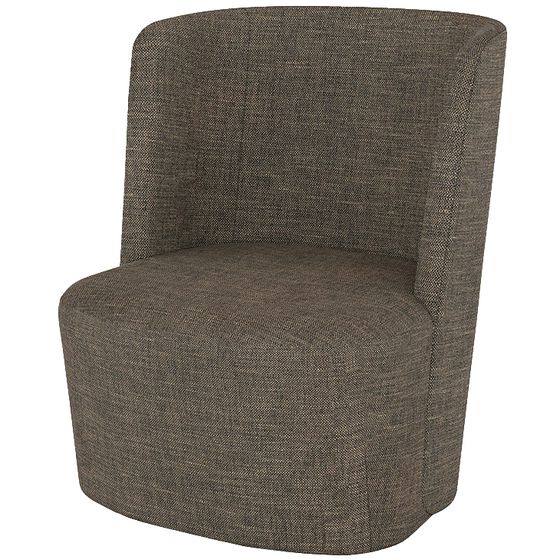 Кресло Ellipse E7.5, коричневая рогожка