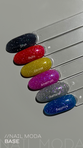 База NAIL MODA 'Amethyst', 15 мл