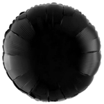 Шар чёрный, с гелием #401500N-HF1