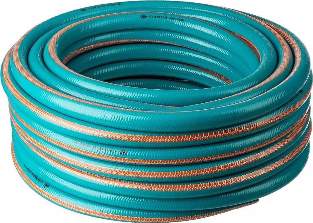 GRINDA 3/4", 25 м, 30 атм., пятислойный, армированный, шланг поливочный PREMIUM 429007-3/4-2 PRO Line