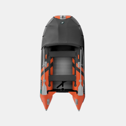 Надувная лодка GLADIATOR C330AL оранжево-темносерый