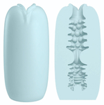 Голубой мастурбатор-вагина Olga (Цвет: голубой)