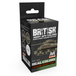 Набор красок AK Interactive Real Colors - British Army AFV Colors