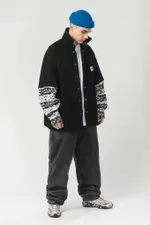 Рубашка Codered Glitch Stripes Arm черный