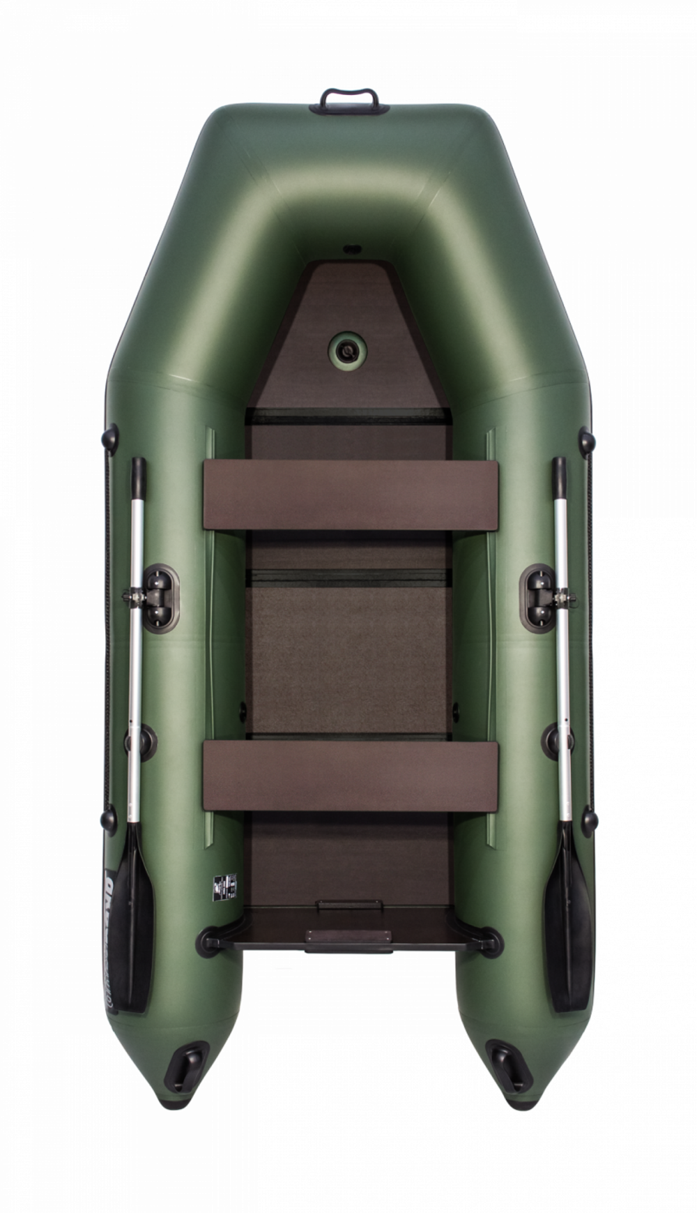 Аква-2900 СКК ЗЕЛ слань-книжка киль (лодка ПВХ под мотор)