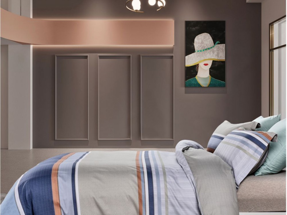 Постельное белье 2 спальное евро Asabella 1545-6