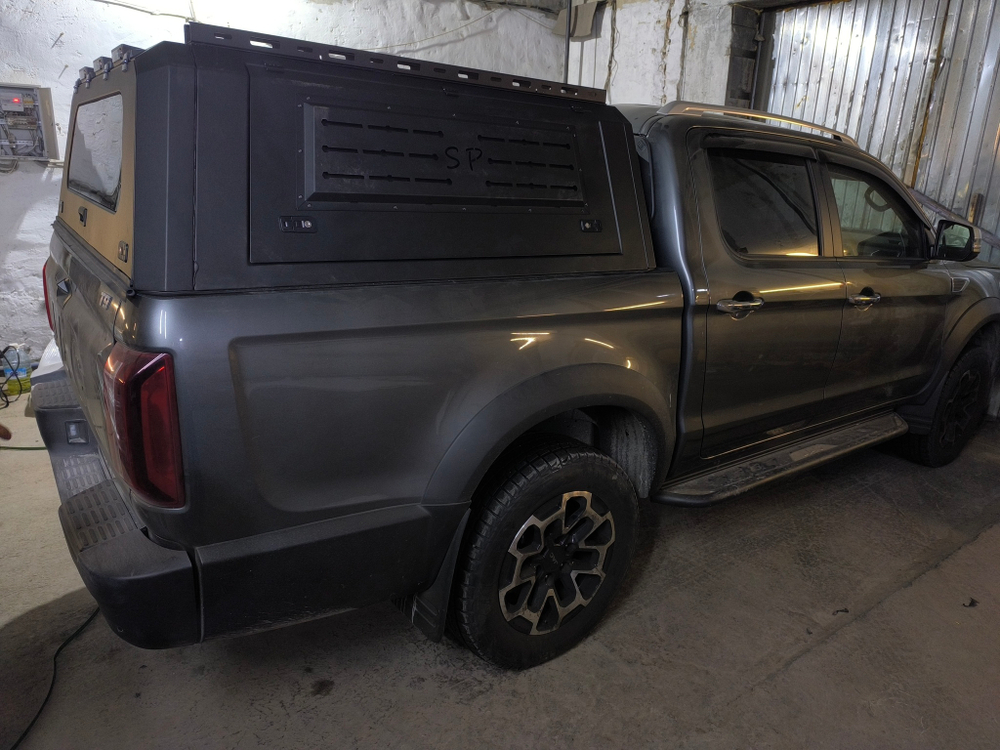 JAC t9 Установка кунга с подключением электрики.