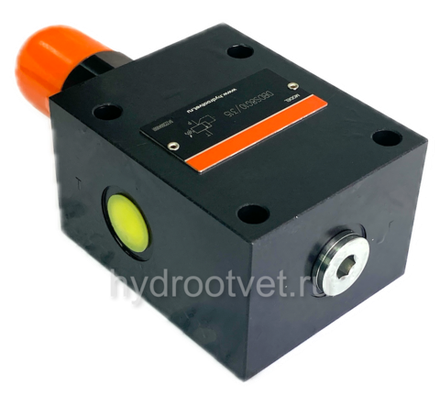 DBDS8G1X/315 - Предохранительный клапан прямого управления Ду8, давление регулировки до 315 бар, тип монтажа - резьбовой, элемент регулировки S = винт