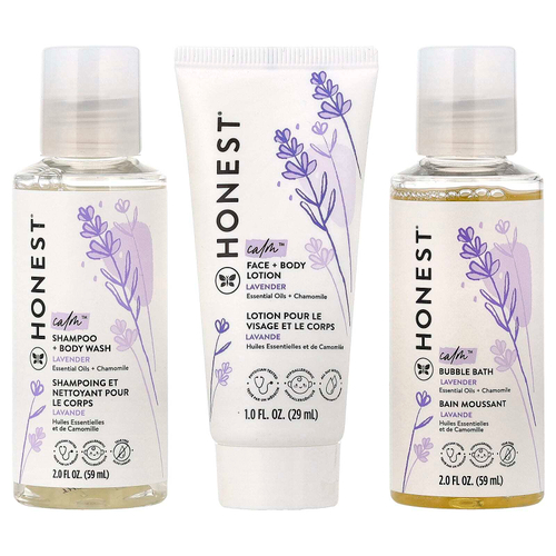The Honest Company, Babe's Multi Must-Haves, лаванда, набор из 4 предметов