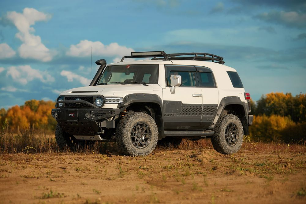 Бампер силовой передний BMS ALFA для Тойота FJ Cruiser 2005-2023